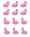 Autoark Inflatable Flamingo Coasters (12 Pieces),AT-002