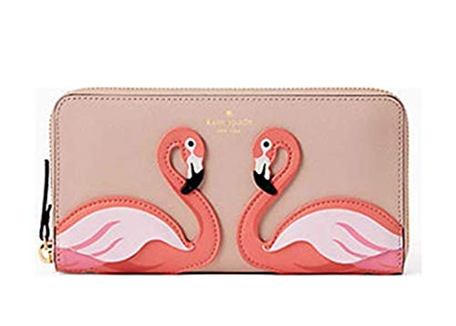 Kate Spade Flamingo By the Pool Large Continental Wallet