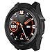 MOTONG PC Protective Case Cover Shell for TicWatch S2, Soft and Durable(PC Black)
