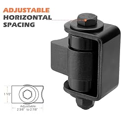 SPARKWHIZ Heavy Duty Gate Hinges, Adjustable