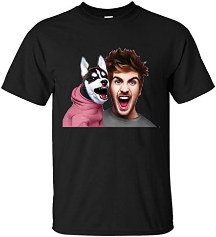 XTOTO Men's Joey Graceffa Cool Art Cool T-shirts black XL