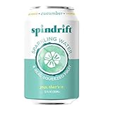 Spindrift Sparkling Water, 12 Fl. Oz. Cans (16 Pack) (Cucumber)