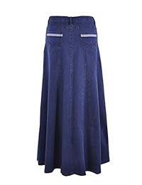 Estilo J sin esfuerzo Belleza Denim Falda