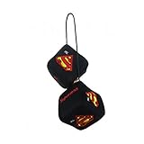 BDK Officially Licensed DC Comics Polyester Auto Dice Rear View Mirror Ornament - Superman