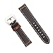 Galaxy Watch 42mm Band, Gear S2 Classic Bands, Gear Sport Band, Maxjoy 20mm Leather Replacement Strap for Galaxy Watch 42mm/Samsung Gear S2 Classic SM-R732 SM-R735/Gear Sport SM-R600 Smartwatch, Brown