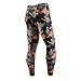 EU Men's Compression Tight Pants Base Layer Running Leggings Camo Orange Medium Tag Size XL