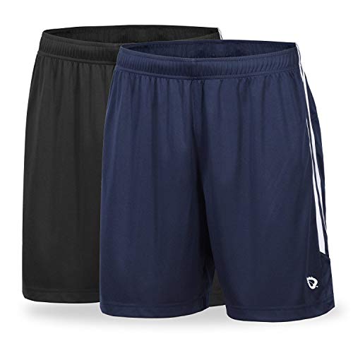 BALEAF Men's 6.5'' Lightweight Athletic Soccer Shorts Loosefit UPF 50