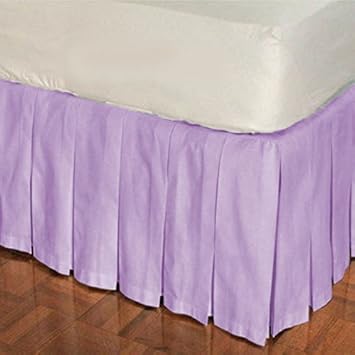 lavender crib skirt