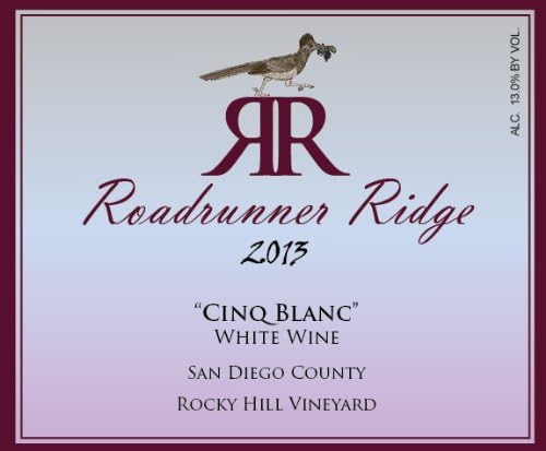 2013 Roadrunner Ridge Cinq Blanc White Rhone Blend 750 mL