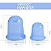Massage Cups，Silicone Anti Cellulite Facial Cupping cups for for Body Detoxification, Joint and Muscle Soreness Relief, Cellulite Treatment, Pain Relief