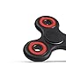 Gorilla Spinners - Premium Fidget Spinner Toy with High Speed Red Bearing in Quality Carton Gift Box, up to 4 min of Spin Time (black)