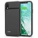Lonlif Battery case for iPhone XR, 5000mAh Portable Charging Case Rechargeable Protective Charger Case for iPhone XR(Black)