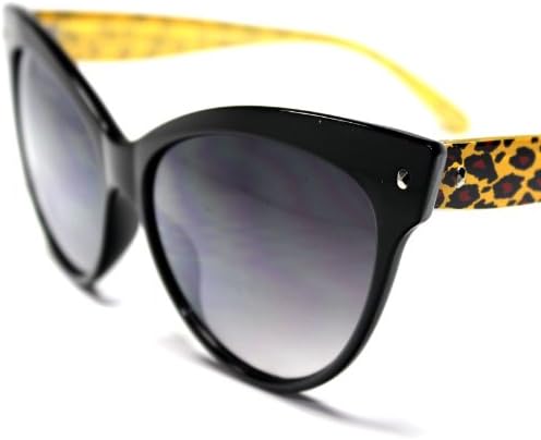 #GB14-S5 Golden Bridge Sexy Leopard Animal Print Women's Cateye Sunglasses