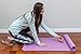 Plush Home Non-Slip Yoga Mat with Carrying Bag and Strap, 6mm Thick High Density All Purpose Mat 68