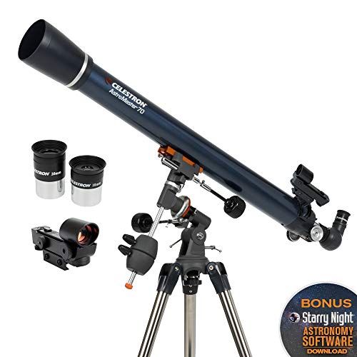 Celestron AstroMaster 70EQ Refractor Telescope – Refractor
