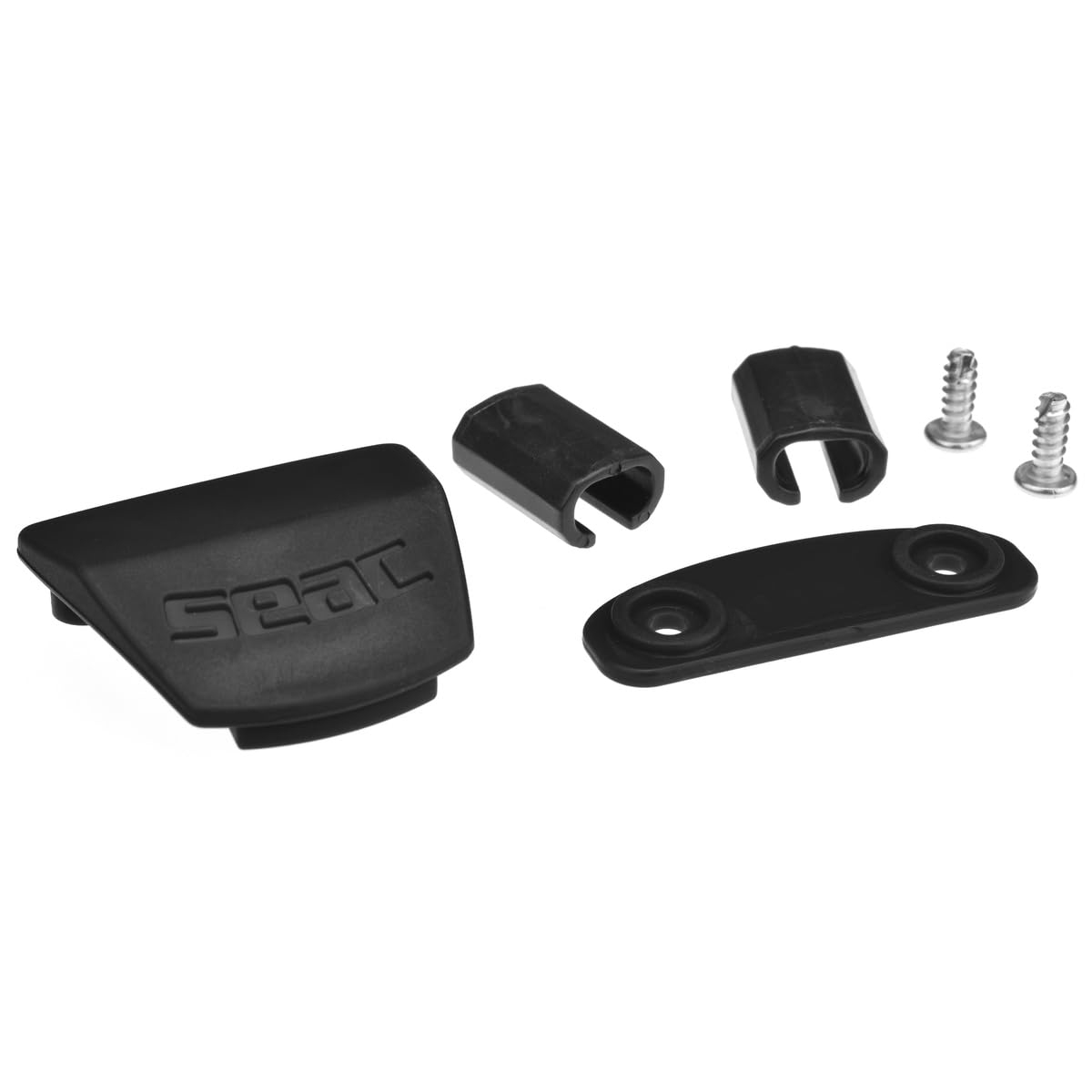 SEAC Assembly, Assembly kit for freediving and spearfishing fins Adult Unisex, black