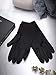 JOVITEC 3 Pairs Women Short Satin Gloves Wrist Length Gloves Gown Gloves Opera Gloves for Party (Black, White and Red)