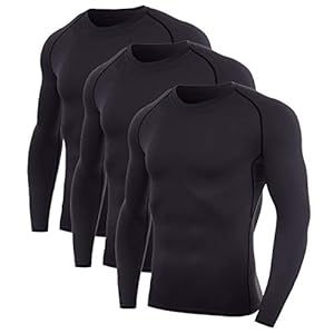 SILKWORLD-Mens-Long-Sleeve-Compression-Shirt-Base-Layer-Running-Top
