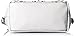 Rebecca Minkoff Micro Moto Satchel with Studs Cross Body, White, One Size