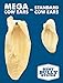Best Bully Sticks All-Natural Thick-Cut Cow Ears for Small, Medium and Large Dogs - 100% Natural Free-Range Grass-Fed Beef Single Ingredient High Protein, Highly Digestible Dog Chew Treats - 5 Pack