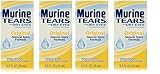 (Lot of 4) Eye Lubricant Drop for Dry Eye By Murine Tears 0.5oz each