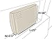 Covermates Indoor Air Conditioner Cover - Weather Resistant AC Cover, Quilted Dust Protection, 25W x 2.5D x 18H, Bronze