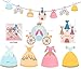FIRST BIRTHDAY DECORATION SET Gold Cake Topper 
