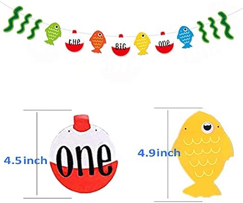 Gone Fishing Party Supplies Little Fisherman The Big One Banner