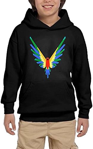TanGroup Youth Customized Hoodie Logan Paul M365 Logo Fashion Parrot Logo Sports Youth Sweater