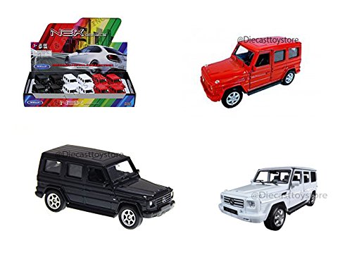 WELLY DISPLAY - MERCEDES-BENZ G-CLASS WAGON 3PCS 43689D