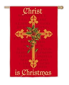 banner christmas outdoor Flag In Christmas Amazon.com : Christmas Christ Banner