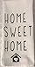 Home Sweet Home kitchen towel Housewarming gift