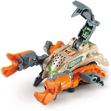 - Switch&Go Dinos OneClick, Veneno el escorpión blindado, Dinosaurios y Figuras de acción, Juguete transformable en 1click 2en1 Dino-Car, para niños +3 años, Versión ESP