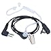 Arama A009M01 Covert Air Acoustic Tube Earpiece Headset with Push To Talk and Microphone for Motorola Talkabout Dual Pin Two Way Radio