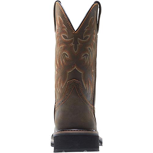 wolverine rancher steel toe work boot
