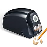 Bonsaii Heavy Duty Electric Pencil Sharpener ,Helical Blade,Automatic Sharpening,Perfect for Home,Classroom and Office Use(P106-A)