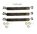 05593(3-pack) Stainless Steel Cross Over Burner Replacement for Select Gas Grill Models By Centro, Charbroil and Others