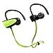 Chamfind Bluetooth Headphones, Wireless Earbuds Bluetooth V4.2 Stereo Earphones, IPX5 Waterproof Sports Neckband Headset, With Mic Bass Noise Reducing for Gym Running(Green) - Fozento