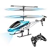 VATOS RC Helicopters, Remote Control Helicopter with Gyro and LED Light 3 Channel Alloy Mini Helicopter Remote Control…