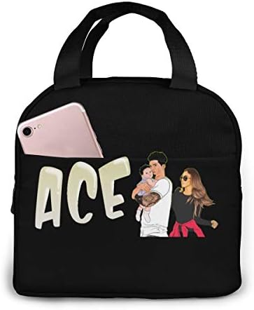 Lunch Bags For Men Women, Ace Family Insulated Durable Lunch Box Tote Bag Cooler Bag For Work School Picnic Travel Beach
