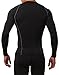 Defender New Men's Cool Compression Mock Shirts Tights Baselayer Soccer BS_M