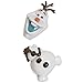 DecoSet® Disney Frozen Olaf Chillin’ Cake Topper, 1-Piece with Moveable Parts, Decorations for Creating Amusing Cakes