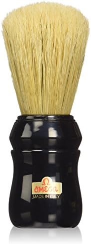 Black Handled Omega Professional Boar Hair Shaving Brush