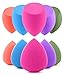Copeak 10 Pcs Makeup Sponge Set Foundation, Flawless for Liquid, Cream and Powder, Multi-Purpose Cosmetic Applicator Puff for Effortless Blending