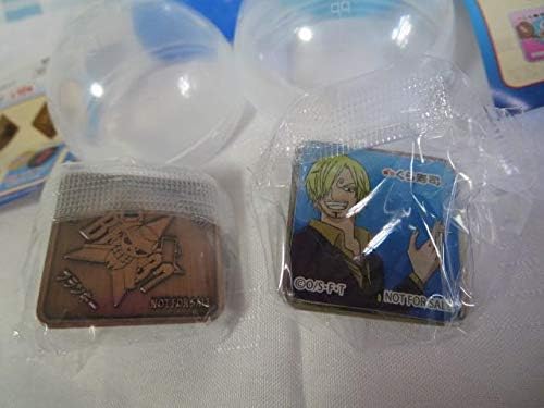 Amazon 2点セット くら寿司 ワンピース 海賊旗ピンバッジ フランキー キャラクターピンバッジ サンジ バッジ ホビー