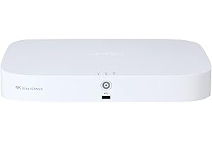 Lorex 4K Ultra HD 8 Channel 2TB IP Security System Network Video Recorder (NVR) with Smart Motion Detection, Voice Control an