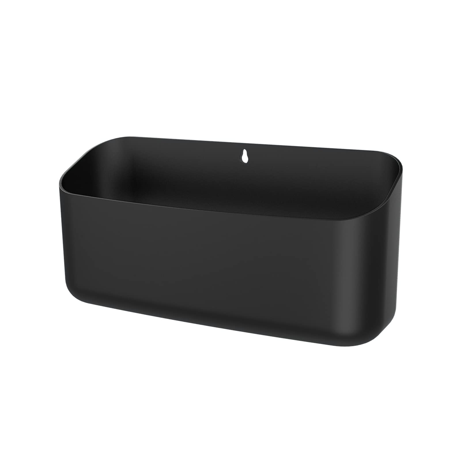 MoKo Magnetic Dry Erase Marker Holder, Widen Magnetic Marker Pen Storage for School Supplies, Whiteboard, Refrigerator, Locker, Laundry Storage Basket Lint Holder Bin for Dryer, Washing Machine, Black