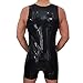 Lequida Latex Rubber Black Catsuit Body Suit Vest (one Size)