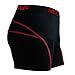 baleaf Men's 3D Padded Bike Shorts Cycling Underwear MTB Liner Road Biking Bicycle Clothes Red XL