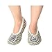Womens Soft Pointe Snoozies Ballerina Slippers with Comfort Fit Sole